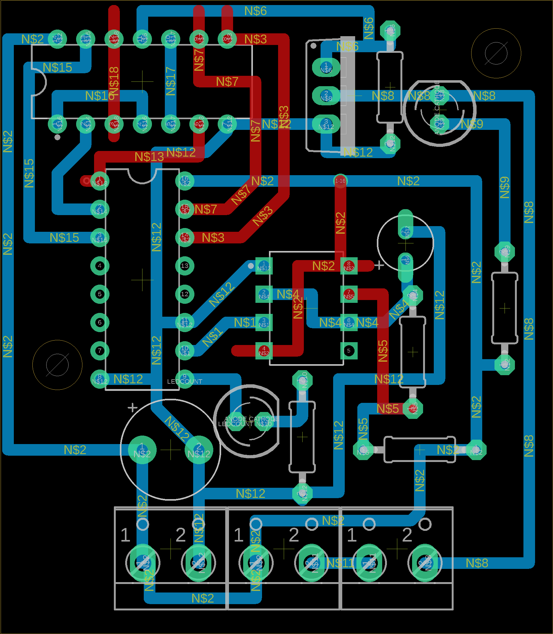 126- Astable 4020 AND Gate