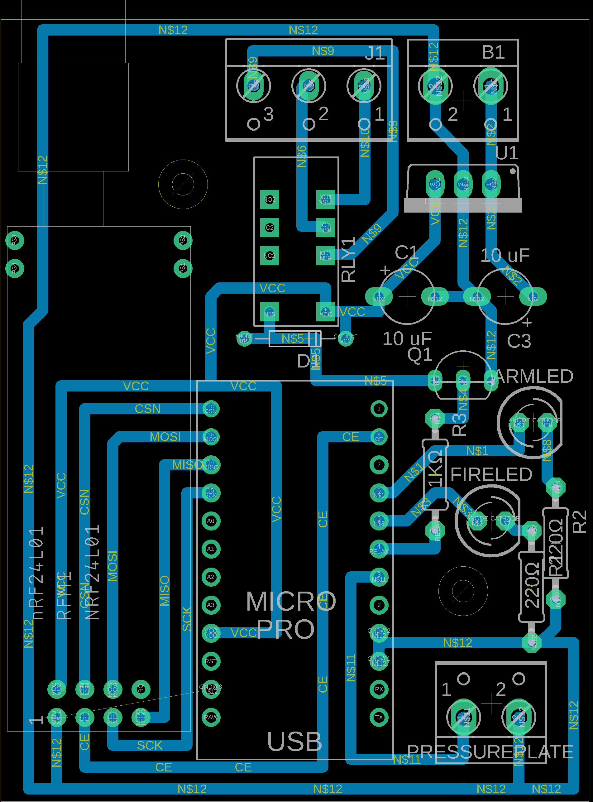 130- NRF24LO1 Remote Armed Pressure Plate