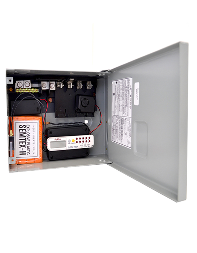 Inert IED training aid with micro switch firing circuit