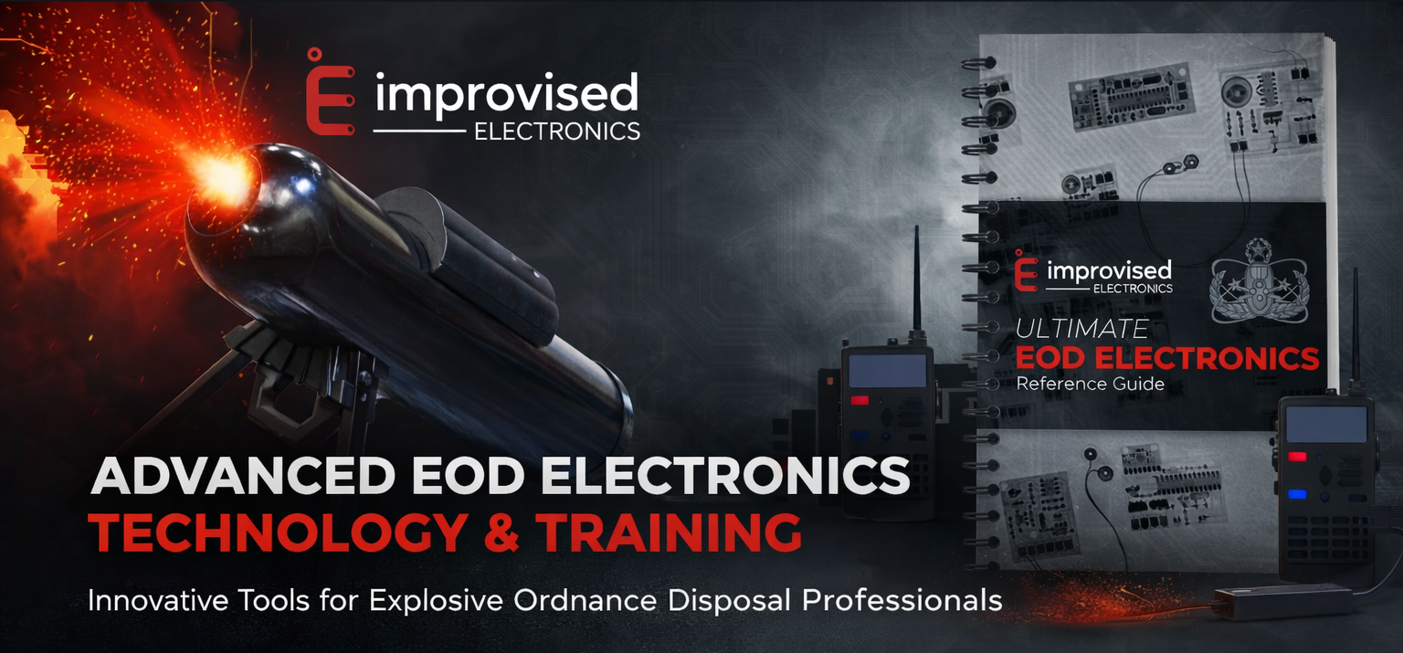 Professional IED Training Aids, Blast Simulators, and EOD Electronics Equipment by Improvised Electronics