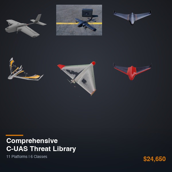 Comprehensive C-UAS Threat Library