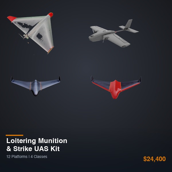 Loitering Munition & Strike UAS Kit