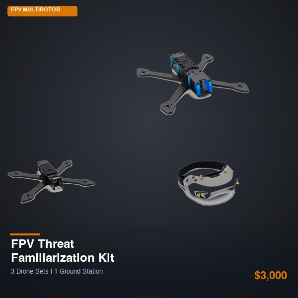FPV Threat Familiarization Kit