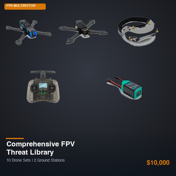 Comprehensive FPV Threat Library