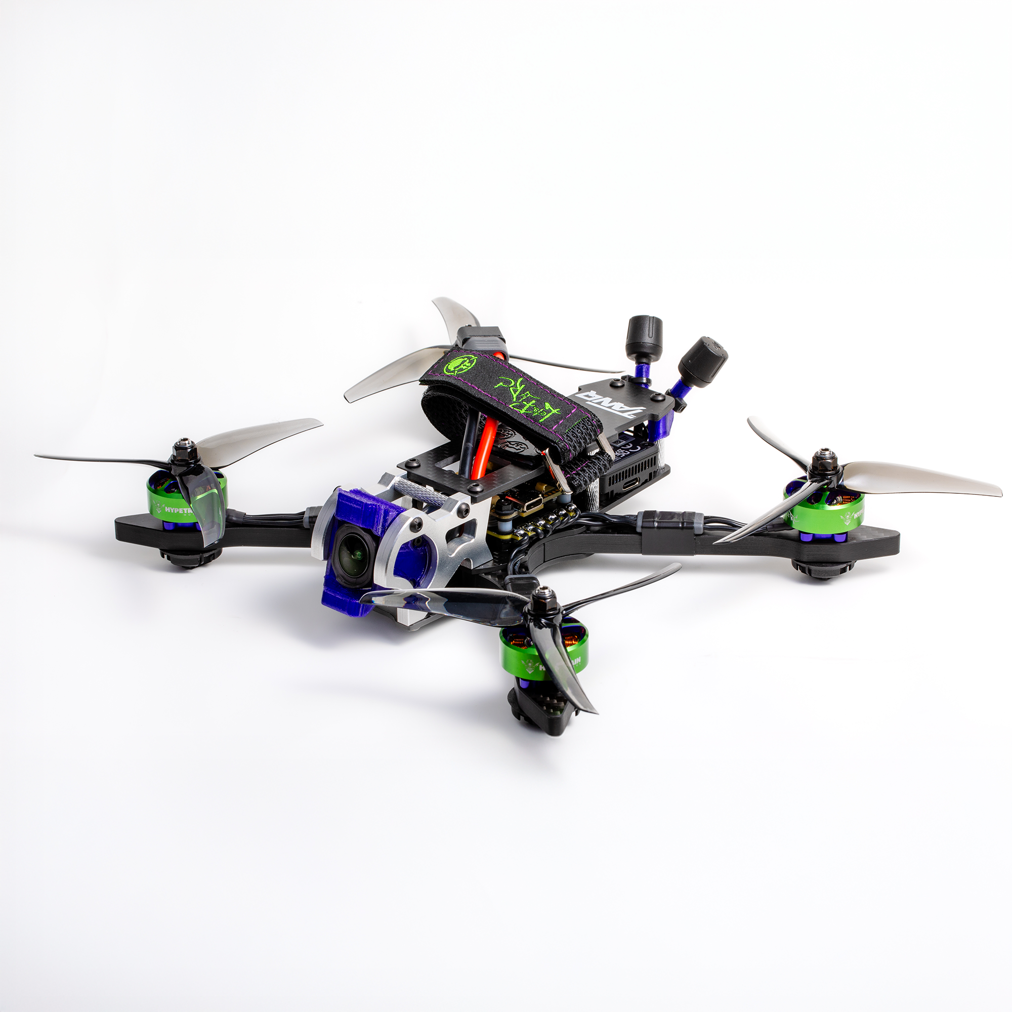 Assembled 5-inch FPV aircraft