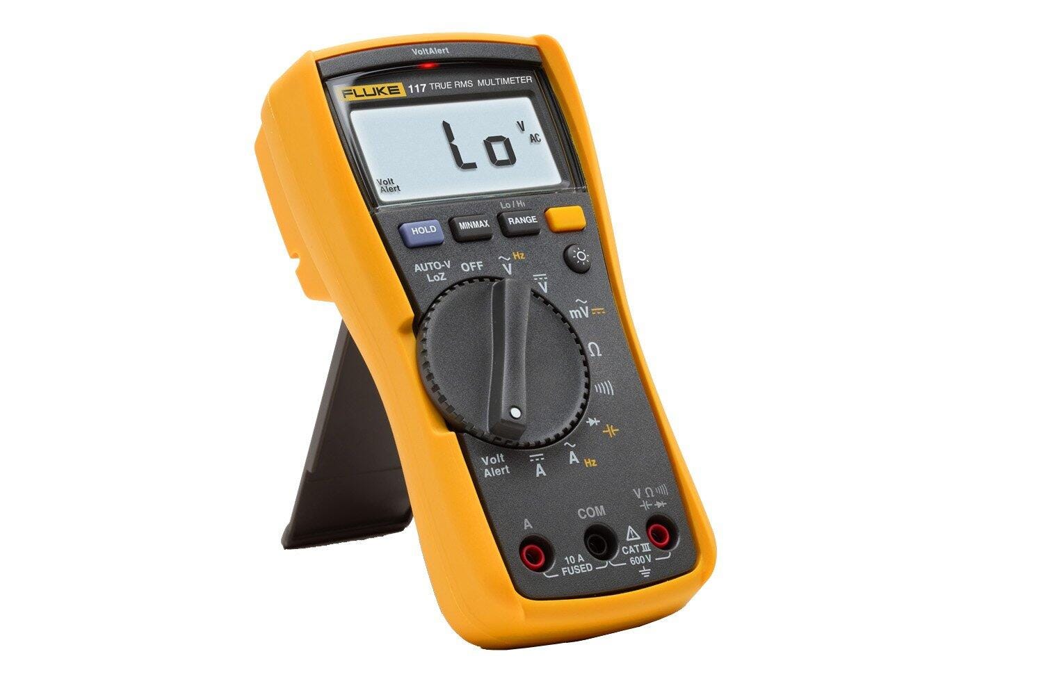 Fluke 117 field-grade multimeter — Total Bomb Shop Tier III Fabrication Kit