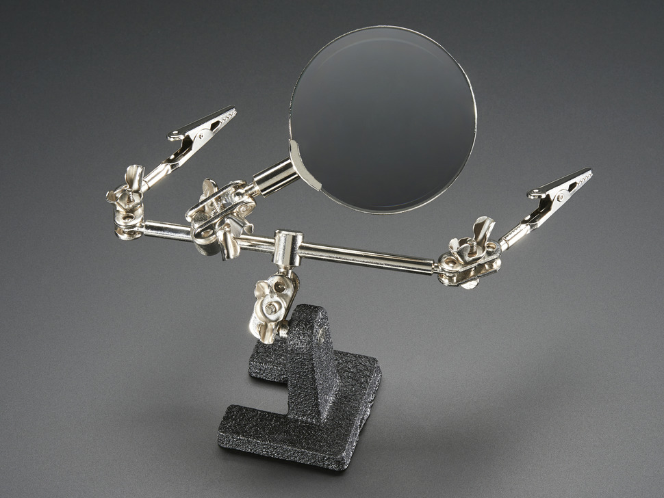 Helping hands with magnification — Total Bomb Shop Tier III Fabrication Kit